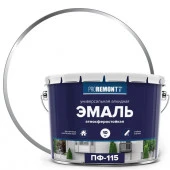 Эмаль ПФ-115 PROREMONTT Бел. глянц. 10 кг Л-С - КОЛОРЛОН ВТД Новосибирск