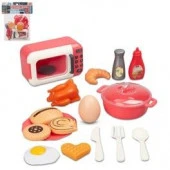 JB0213999 Игровой набор "Микроволновка" с аксессуарами, розовый, в/к 29х21 см - КОЛОРЛОН ВТД Новосибирск