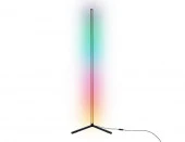 Торшер LED RGB с пультом FL8027 BK черный LED 20W RGB D32*1650 - КОЛОРЛОН ВТД Новосибирск