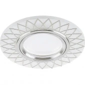 ***32980 CD992 15LED*2835SMD 4000K, MR16 G5.3, матовый белый, хром 199 - КОЛОРЛОН ВТД Новосибирск