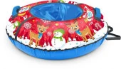 Игрушка. Тюбинг с круговым дизайном (ТБ3К-85/З2 Nika kids зимний) - КОЛОРЛОН ВТД Новосибирск