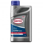 Масло моторное Sintec Супер 3000 10W40 SG/CD 1л п/синт - КОЛОРЛОН ВТД Новосибирск