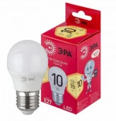10W  ЭРА RED LINE LED P45-10W-827-E27 R 10Вт шар теплый белый свет - КОЛОРЛОН ВТД Новосибирск