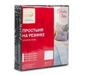 108 Простыня 1,5-ая на резинке 160*200*20 бязь - КОЛОРЛОН ВТД Новосибирск