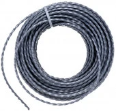 Леска PATRIOT Profline D 2,4 мм L 15 м (скрученный квадрат, черный) - КОЛОРЛОН ВТД Новосибирск
