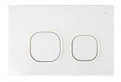 Клавиша смыва, универсальная, белый, Uniglass, 001, IDDIS, UNG01GWi77 - КОЛОРЛОН ВТД Новосибирск