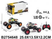 2754648 Машинка трюковая р/у, М1:18, свет. эффекты, цвета в ассорт., в/к 25*13,5*12,2 см(а) - КОЛОРЛОН ВТД Новосибирск