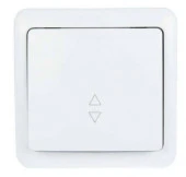 751-0200-105 VIOLA Переключатель 1 кл. белый - КОЛОРЛОН ВТД Новосибирск