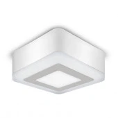 ***BL221 Светильник Gauss Backlight накладной Квадрат. Акрил, 3+3W, LED 4000K, 105*105, - КОЛОРЛОН ВТД Новосибирск