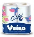 Linia Veiro Colibri Белый 3сл 2рулона 15м арт.8П32 Бумажные полотенца - КОЛОРЛОН ВТД Новосибирск