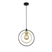 Подвесной светильник Escada 1162/1S E27*40W Black/Gold - КОЛОРЛОН ВТД Новосибирск