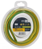 Трубка ТУТ нг-LS 10/5 жел-зел. (2м) IEK - КОЛОРЛОН ВТД Новосибирск