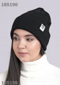 CLEVER 444121вн Шапка женская, *, Черный - КОЛОРЛОН ВТД Новосибирск