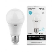 10W Led Gauss 23220 A60 E27 4100K Лампа - КОЛОРЛОН ВТД Новосибирск
