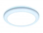 ***LED светильник с подсветкой и рег. крепежом DCR312 18W+6W 4200K/6400K 85-265V D170*35 (A95-155) - КОЛОРЛОН ВТД Новосибирск
