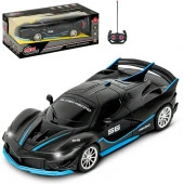 JB1168173 AUTODRIVE Р/У Машинка, 1:18, 4 канала, свет, черно-синий, в/к 27*13*10 см - КОЛОРЛОН ВТД Новосибирск