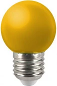 Лампа GLDEN-G45PB-5-230-E27 YELLOW - КОЛОРЛОН ВТД Новосибирск