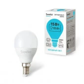 Светодиодная лампа SWEKO 42 серия 42LED-G45-15W-230-4000K-E14 - КОЛОРЛОН ВТД Новосибирск