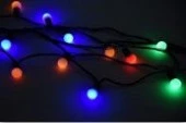 Гирлянда электрическая Шарик l=6м d=20мм белый 25LED  8реж, мультик арт.59031-0526 Код265774 - КОЛОРЛОН ВТД Новосибирск
