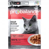 ProBalance влаж.д/кошек 85г Active д/активных - КОЛОРЛОН ВТД Новосибирск