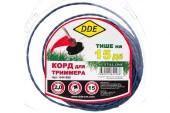 Корд триммерный в блистере DDE "Still line" (витой квадрат) 2,0 мм х 15 м, голубой - КОЛОРЛОН ВТД Новосибирск