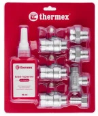 Набор монтажный THERMEX для установки водонагревателя 1/2", со сливом (блистер) - КОЛОРЛОН ВТД Новосибирск