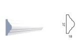 Kr136M/R молдинг под покраску (37*18*2000 мм)/24 - КОЛОРЛОН ВТД Новосибирск