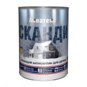 Акватекс СКАНДИ (новый дизайн) (кроющий антисептик для дерева) 0,75 л (фьорд) - КОЛОРЛОН ВТД Новосибирск