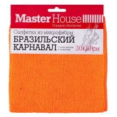 Салфетка из микрофибры 60154 БРАЗИЛЬСКИЙ КАРНАВАЛ 30см*30см М-60154 - КОЛОРЛОН ВТД Новосибирск