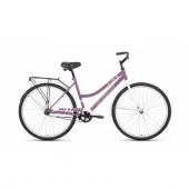 Велосипед ALTAIR CITY 28 low (28" 1 ск. рост 19") 2020-2021, фиолетовый/белый, RBKT1YN81012 - КОЛОРЛОН ВТД Новосибирск