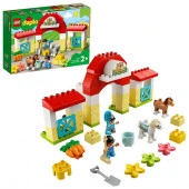 10951Конструктор LEGO DUPLO "Конюшня для лошади и пони" - КОЛОРЛОН ВТД Новосибирск