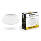 7W Led Feron 25831 GX53 2700K Лампа - КОЛОРЛОН ВТД Новосибирск
