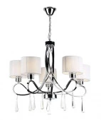3019-205 Rivoli Люстра Raffinato P5 CR 5xE14 * - КОЛОРЛОН ВТД Новосибирск