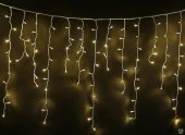 Бахрома для дома 3м*30/50см 120 ламп LED, прозрачн.провод, Теплый белый (можно соединять) 112-304 - КОЛОРЛОН ВТД Новосибирск