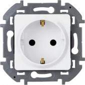 Legrand INSPIRIA Белый Розетка с/з 673720 - КОЛОРЛОН ВТД Новосибирск