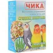 ЧИКА 400г д/сред.попугаев мор.кап. - КОЛОРЛОН ВТД Новосибирск