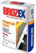 Штукатурная смесь BROZEX УНИВЕРСАЛ М 100, 25 кг - КОЛОРЛОН ВТД Новосибирск