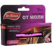 антимоль Dr.Klaus пластины Лаванда 10шт/Химик/24 - КОЛОРЛОН ВТД Новосибирск
