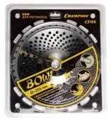 Нож с зубцами из твердого сплава  Bowl 40/255/25,4 (SRM-330ES/SRM-350ES,4605), CHAMPION - КОЛОРЛОН ВТД Новосибирск