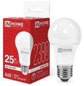 25W Лампа сд LED-A60-VC 25Вт 230В Е27 4000К 2380Лм IN HOME - КОЛОРЛОН ВТД Новосибирск