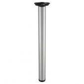 Опора для стола XN710 SC  d=60, h=710 мм металл (матовый хром)   06.03 - КОЛОРЛОН ВТД Новосибирск