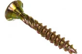 Шуруп конструкционный для дерева с фрезой, потай, ж/п Torx 20  4,0 х 30 (25шт.) - КОЛОРЛОН ВТД Новосибирск