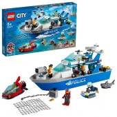 60277Конструктор LEGO CITY "Катер полицейского патруля" - КОЛОРЛОН ВТД Новосибирск