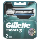 Gillette Mach3 кассеты для бритья (2шт) - КОЛОРЛОН ВТД Новосибирск
