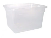 Контейнер бытовой 37 L. без крышки 510х380х292 kont1-4 (прозрачный) - КОЛОРЛОН ВТД Новосибирск