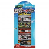 358830 Машина металл ROAD RACING набор СУПЕРКАР 7,5 см, 6 шт,асс., кор. Технопарк 2*144наб - КОЛОРЛОН ВТД Новосибирск