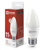 ***11W LED-СВЕЧА-VC 4PACK 11Вт 230В Е27 4000К 1050Лм (4шт./упак) IN HOME - КОЛОРЛОН ВТД Новосибирск
