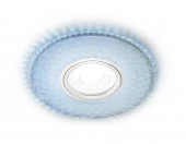 S333 FR/CLD хром/матовый хрусталь/MR16+3W(LED COLD) Точка - КОЛОРЛОН ВТД Новосибирск
