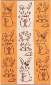 Полотенце махровое Cute bunny ПЦ-1202-5726 1сорт цв. 10000 100Х150 - КОЛОРЛОН ВТД Новосибирск