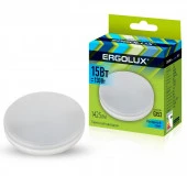 15W Ergolux LED-GX53-15W-GX53-4K 15Вт GX53 4500К 180-240В 14239 - КОЛОРЛОН ВТД Новосибирск